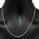 10K OR JAUNE TURKISH DIAMANT CUT CHAINE FEMME MGC-064 | 10K WOMEN'S DIAMOND CUT CHAIN-Gold Custom