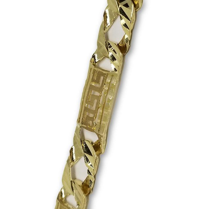 10K Versace 8.3MM Chaine Homme MGC-045 | 10K Versace Chain in gold 8.3MM-Gold Custom