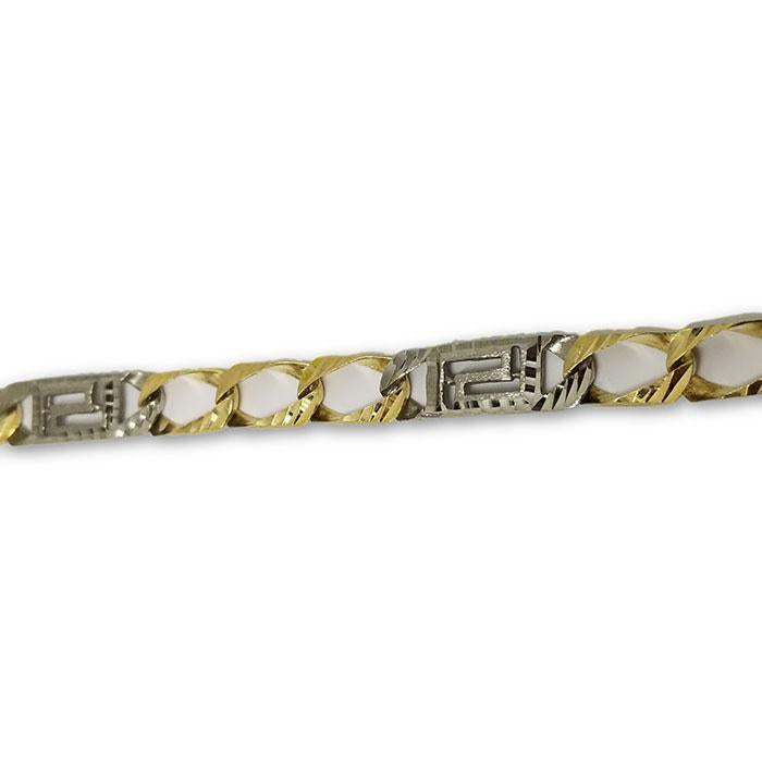 10K Versace 8.5MM Chaine Homme MGC-048 | Men's Chain Versace style 8.5MM in gold 10K-Gold Custom