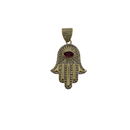 10k hamsa pendant new