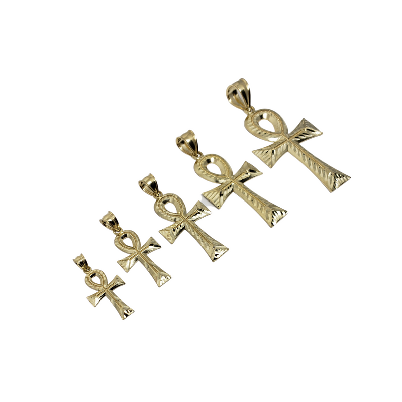 Cross of Life Pendant in 10k Gold CP022
