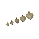 Pendantif Heart of Gold en or 10k modele 2020 LA170