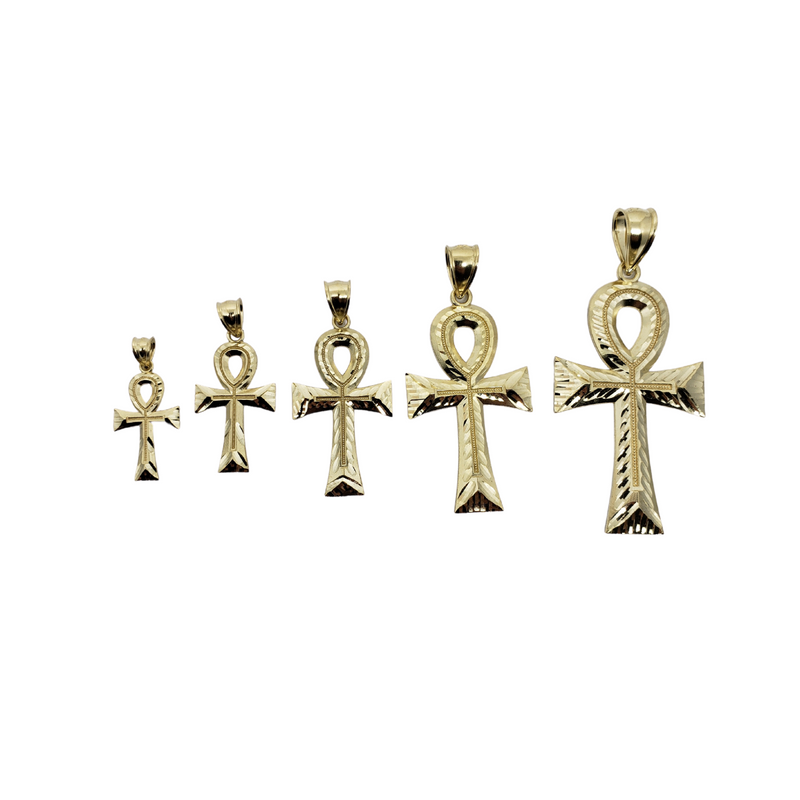 Cross of Life Pendant in 10k Gold CP022