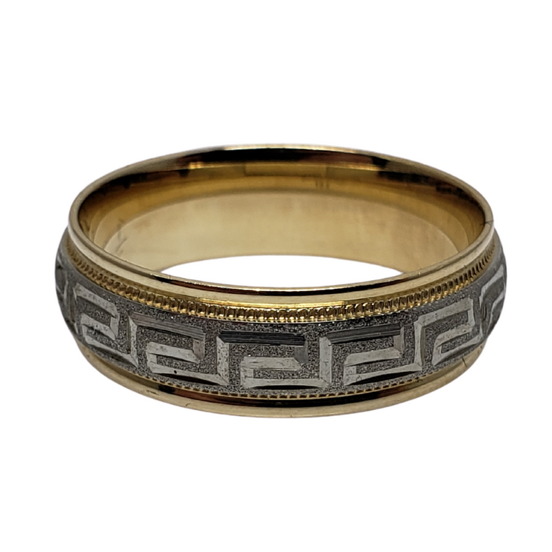 Wedding Band Ring in 10k Yellow Gold WGB-014