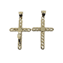10K Cuban Link Gold Cross LA124