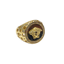 10k Greek Face Yellow Gold Ring