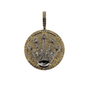 Rolly 2.52ct diamonds Pendant 10k gold NEW SP11165