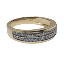 10k 0.50ct si Diamond Band New