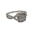 10k 0.30ct + 0.20ct Engagement Ring