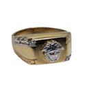Taddeo Gold Ring 10k for Men MR-160