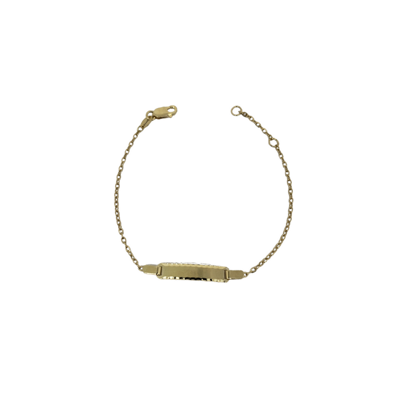 10k Yellow Gold Baby Bracelet
