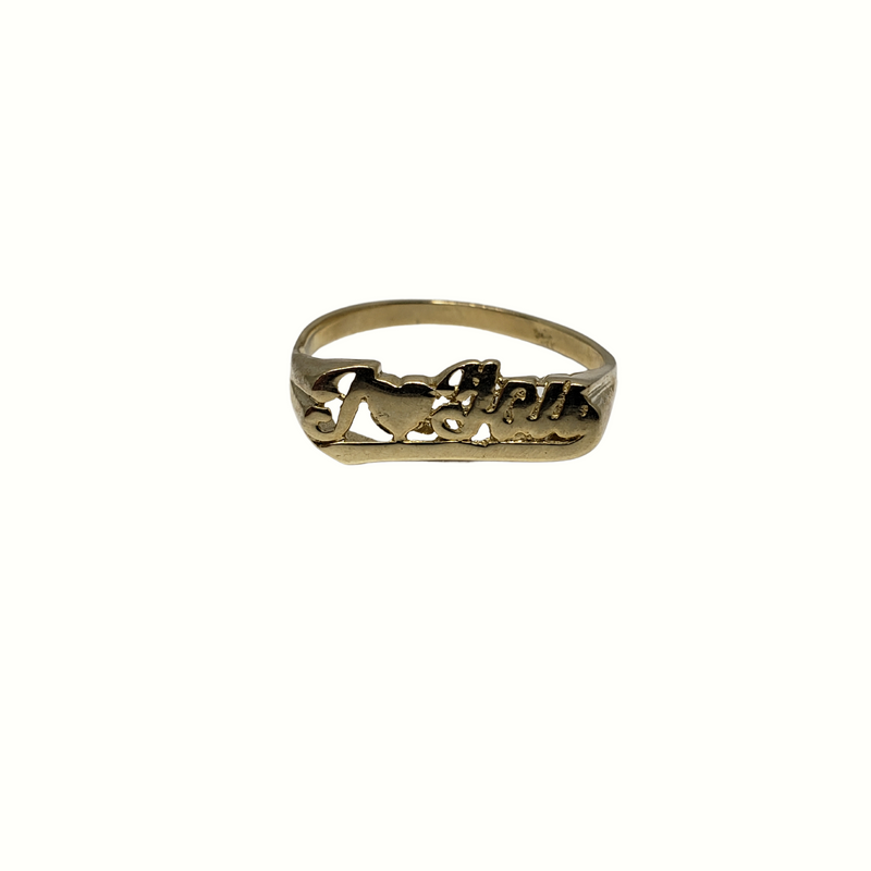 10k Gold Ring for Female MELS-056