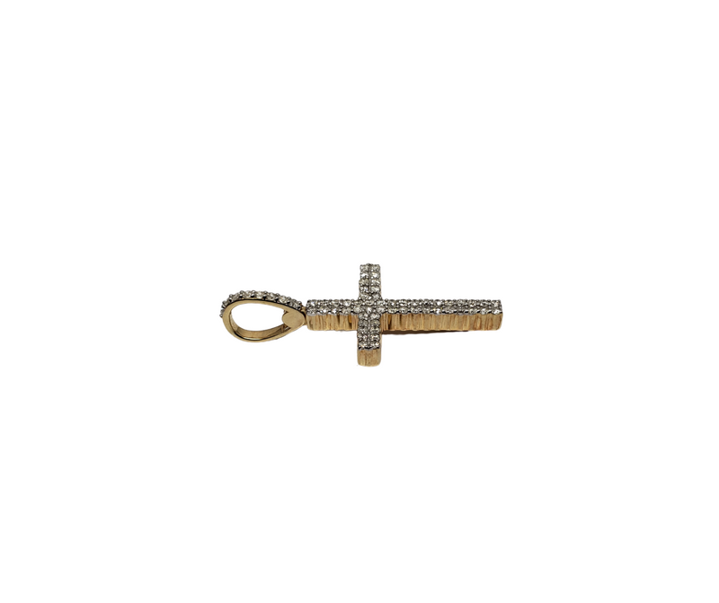 Cross 0.50CT Diamond Pendant in 10k Gold DP-0010