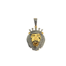 Lion King 10k 1.15ct SI Diamond Pendant