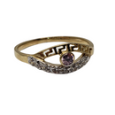 Elisa Gold Ring 10k for Female WR026