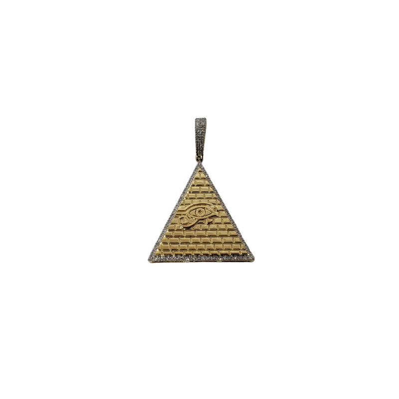 10k 0.35ct SI Diamond custom Pyramid