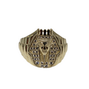 10k Pharaoh King ring NEW