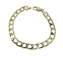 Bracelet Casting 8mm Bracelet en Or Jaune 10K MCA-056