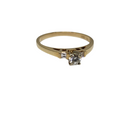 10k 0.51ct Bague de fiançailles