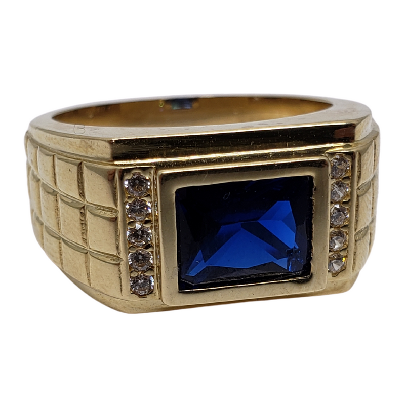 Fabbri Gold Ring for Men MR-051