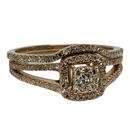 Diamant Bague  Or jaune 10k SR 11592