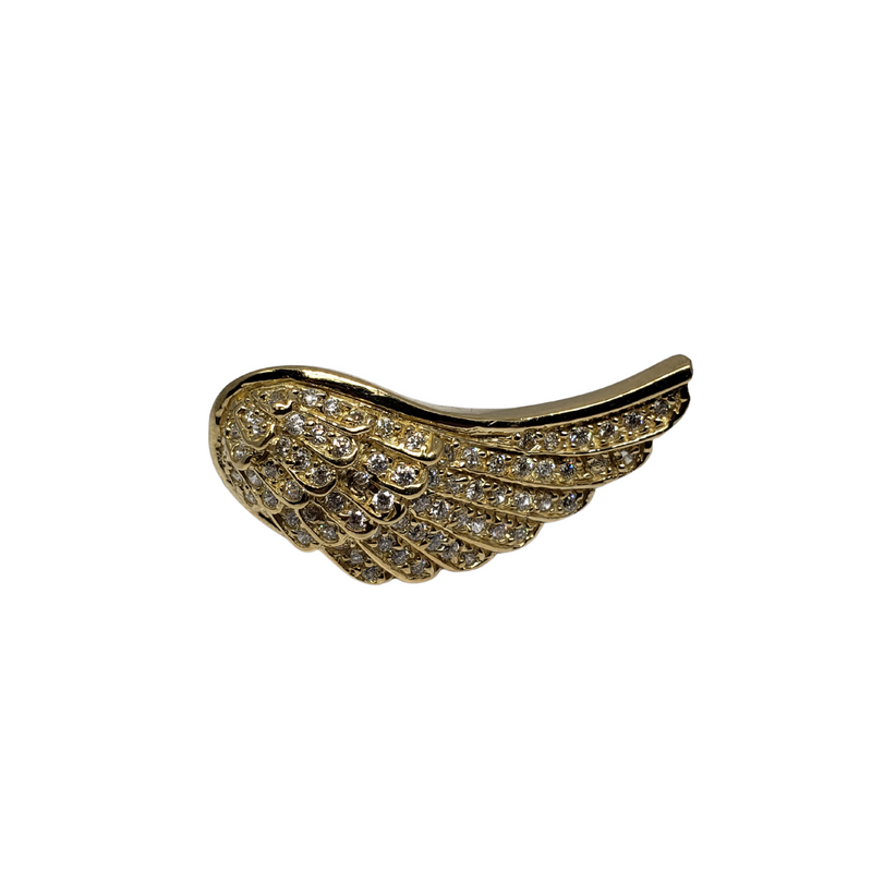 10k Angel Wing Gold Ring