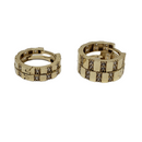 10K Gold Huggies Earring NEW