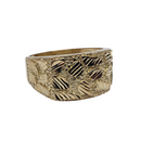 Nugget 02 Gold Ring 10k for Men MR-119