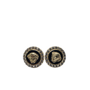 10k Medusa Earrings New