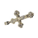 Jesus & Cross Pendant 10K Gold  LA123