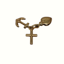 10k Gold Cross MELS-046