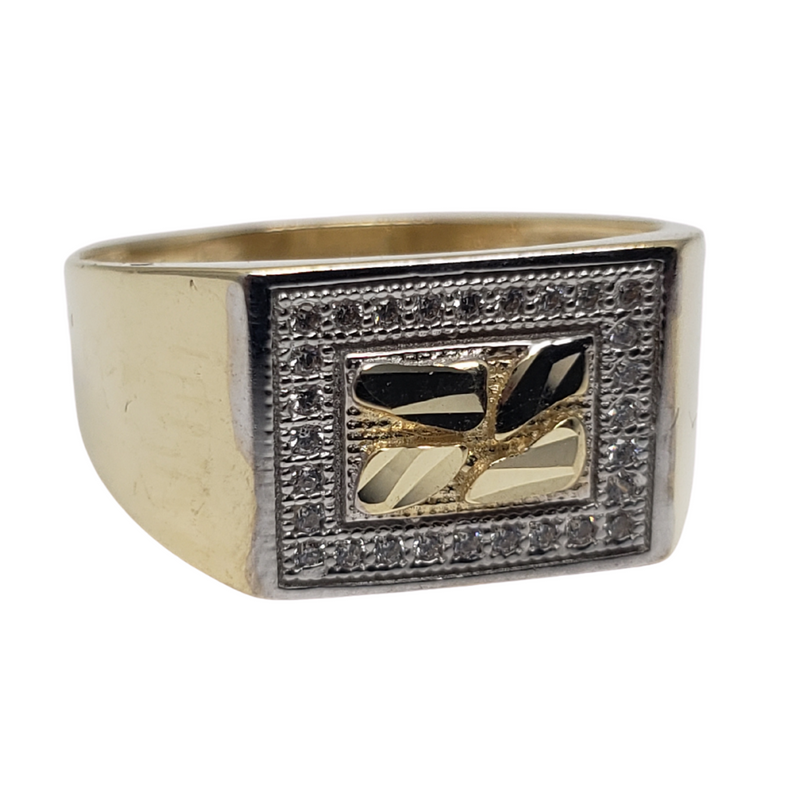 Constanzo Gold Ring for Men MR-034