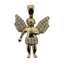 10K Gold Angel Pendant AGP-010