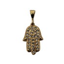 Khamsa Pendant 10k Yellow Gold MP-043