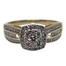 Diamant Bague 0.50ct Or jaune 14k SKR23458-50