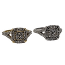 Diamant Bague 1.00ct Or jaune et blanc 10k SKR23889-100