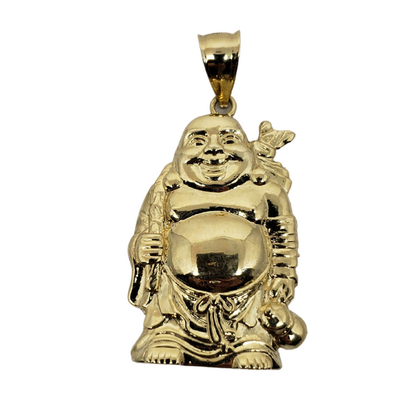 Buddha Pendant 10k Yellow Gold MP-016