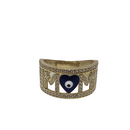 10k Mom Ring blue eye