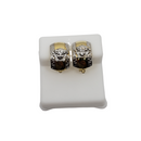 10K Yellow Gold Huggies Earring BD-006