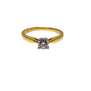 10k 0.25ct Bague de fiançailles