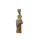 10k Jesus yellow  gold LA-007