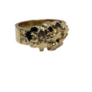 Bague nugget en or 10k model 2020 ebc-002