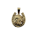10k Horse Pendant 10k NEW