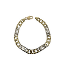 9mm Bracelet de style grec fait main en or 10k