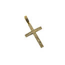 10k 1.04ct SI Diamond Cross
