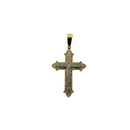 10k 0.44ct SI Diamond Cross