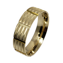 Wedding Band Ring in 10k Yellow Gold WGB-004