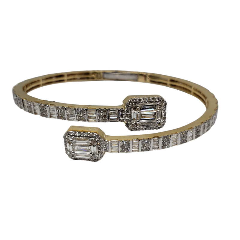 Bracelet 10K 5.75ct Si Diamants VIP