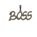 10k BOSS Pendant 1.08ct diamonds  LAboss01