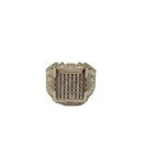 10k Square Royal Ring New
